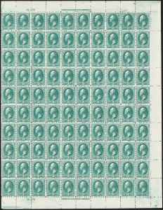 Sale 1234, Lot 214, 1881-88 American Bank Note Co. Issues (Scott 211B-218)