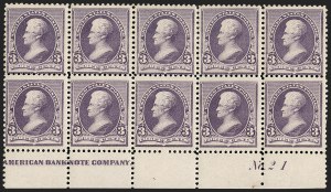 Sale 1234, Lot 229, 1890-93 Issue (Scott 219-229)