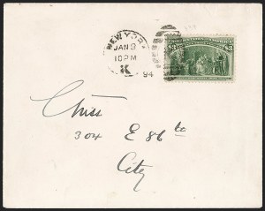 Sale 1234, Lot 238, 1893 Columbian Issue (Scott 230-245), 50c-$5.00 Columbian (240-245) Sale 1234, Lot 238, 1893 Columbian Issue (Scott 230-245)