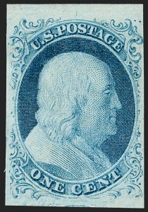 Sale 1234, Lot 25, 1851-56 Issue (Scott 5-17)