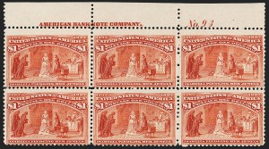 Sale 1234, Lot 264, 1893 Columbian Issue (Scott 230-245)
