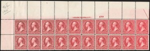 Sale 1234, Lot 273, 1894 Bureau Issue (Scott 248-267)