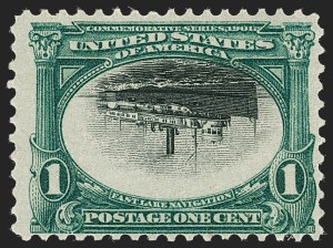 Sale 1234, Lot 282, 1901 Pan-American Issue (Scott 294-299)
