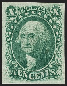 Sale 1234, Lot 34, 1851-56 Issue (Scott 5-17)