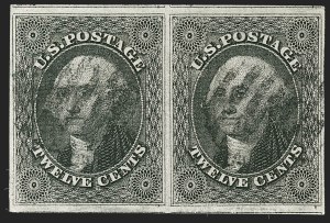 Sale 1234, Lot 37, 1851-56 Issue (Scott 5-17)