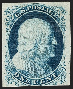 Sale 1235, Lot 1009, 1851-56 Issue (Scott 6-17)