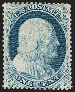 Sale 1235, Lot 1019, 1857-60 Issue (Scott 18-39)