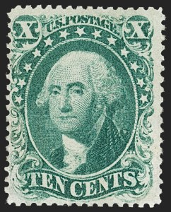 Sale 1235, Lot 1027, 1857-60 Issue (Scott 18-39)