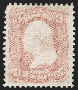Sale 1235, Lot 1065, 1867-68 Grilled Issue (Scott 79-101)