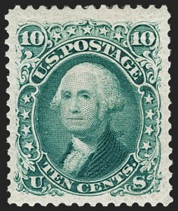 Sale 1235, Lot 1084, 1875 Re-Issue of 1861-66 Issue (Scott 102-111)