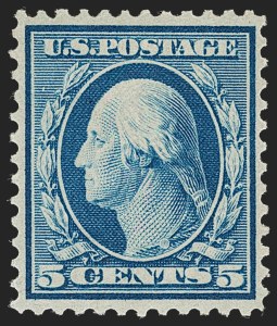 Sale 1235, Lot 1284, 1908-10 Washington-Franklin Issues including Bluish Paper (Scott 331-366)
