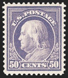 Sale 1235, Lot 1321, 1912-17 Washington-Franklin Issue (Scott 405-480)