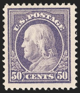 Sale 1235, Lot 1322, 1912-17 Washington-Franklin Issue (Scott 405-480)
