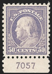 Sale 1235, Lot 1330, 1912-17 Washington-Franklin Issue (Scott 405-480)