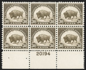 Sale 1235, Lot 1395, 1922-29 Issues (Scott 551-622)