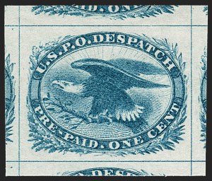 Sale Number 1235, Lot Number 1546, Eagle Carrier, Postal Stationery, Hunting Permits, Confederate States Sale Number 1235, Lot Number 1546, Eagle Carrier, Postal Stationery, Hunting Permits, Confederate States