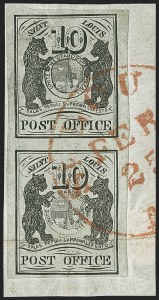 Sale 1239, Lot 507, Postmasters' Provisionals