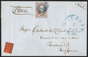 Sale 1239, Lot 510, 1847 Issue