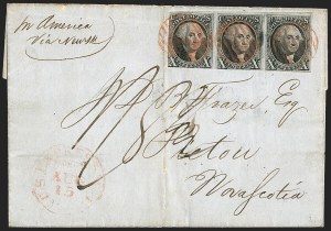 Sale 1239, Lot 520, 1847 Issue