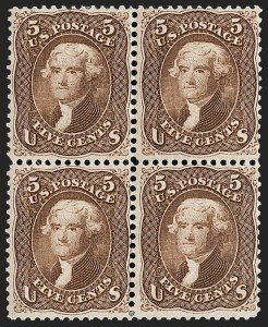 Sale 1239, Lot 540, 1861-68 Issues