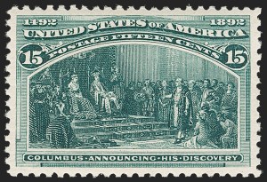 Sale 1239, Lot 564, 1893 Columbian Issue