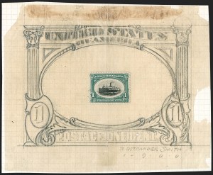 Sale 1239, Lot 584, 1902 Pan-American Issue Essays and Proofs