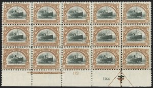 Sale 1239, Lot 615, 1902 Pan-American Issue Stamps, First Day Covers and Inverts