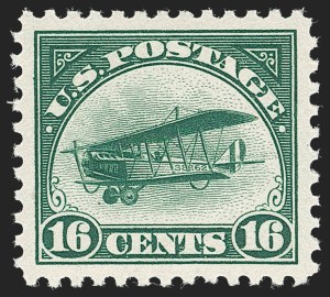 Sale 1239, Lot 645, Air Post thru Newspaper Issues, including Inverted Jenny