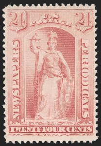Sale 1239, Lot 656, Air Post thru Newspaper Issues, including Inverted Jenny