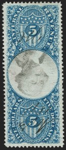 Sale 1239, Lot 660, Carriers and Locals, Revenues, Confederate States, Hawaii