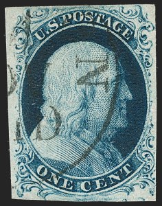Sale 1240, Lot 148, 1851-56 Issue (Scott 5-17)