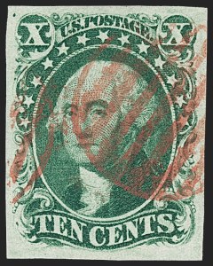 Sale 1240, Lot 170, 1851-56 Issue (Scott 5-17)