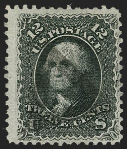 Sale 1240, Lot 230, 1867-68 Grilled Issue (Scott 79-101)