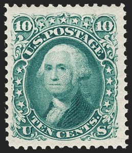 Sale 1240, Lot 252, 1875 Re-Issue of 1861-66 Issue (Scott 102-111)