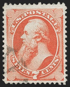 Sale Number 1240, Lot Number 272, 1870-73 Bank Note Co. Issues (Scott 134-166) Sale Number 1240, Lot Number 272, 1870-73 Bank Note Co. Issues (Scott 134-166)