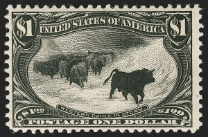 Sale 1240, Lot 355, 1898 Trans-Mississippi Issue (Scott 285-293)