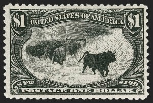 Sale 1240, Lot 359, 1898 Trans-Mississippi Issue (Scott 285-293), $1.00 Trans-Mississippi (292) Sale 1240, Lot 359, 1898 Trans-Mississippi Issue (Scott 285-293)