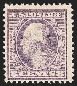 Sale 1240, Lot 435, 1910-13 Washington-Franklin Issue (Scott 374-396)