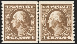 Sale 1240, Lot 447, 1912-15 Washington-Franklin Issue (Scott 405-461)