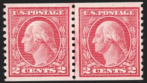 Sale 1240, Lot 451, 1912-15 Washington-Franklin Issue (Scott 405-461)