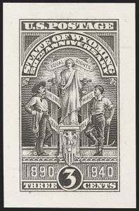 Sale 1240, Lot 84, Essays, Proofs and Specimens: 20th Century Small Die Proofs