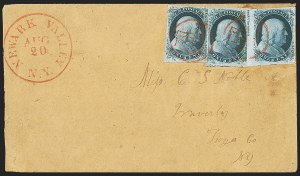 Sale 1242, Lot 123, One-Cent: Plate Four (Scott 6-8A)