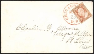 Sale 1242, Lot 204, Three-Cent: Railroads and Waterways