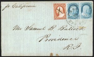 Sale 1242, Lot 22, One-Cent: Plate One Early, cont. (Scott 7-8A)