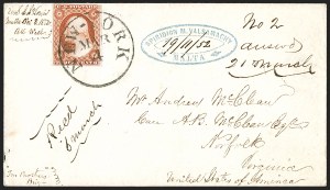 Sale 1242, Lot 270, Three-Cent: Foreign Mails