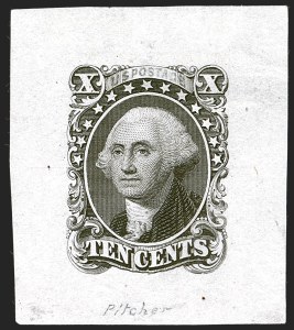 Sale 1242, Lot 324, Ten-Cent: Essays and Proofs
