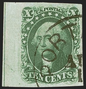 Sale 1242, Lot 332, Ten-Cent: Type I (Scott 13)