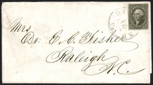 Sale 1242, Lot 425, Twelve-Cent: Domestic Covers (Scott 17)