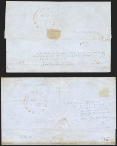 Sale 1242, Lot 426, Twelve-Cent: Bisects (Scott 17a), 12c Black, Diagonal Half Used as 6c (17a) Sale 1242, Lot 426, Twelve-Cent: Bisects (Scott 17a)