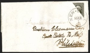 Sale 1242, Lot 428, Twelve-Cent: Bisects (Scott 17a)